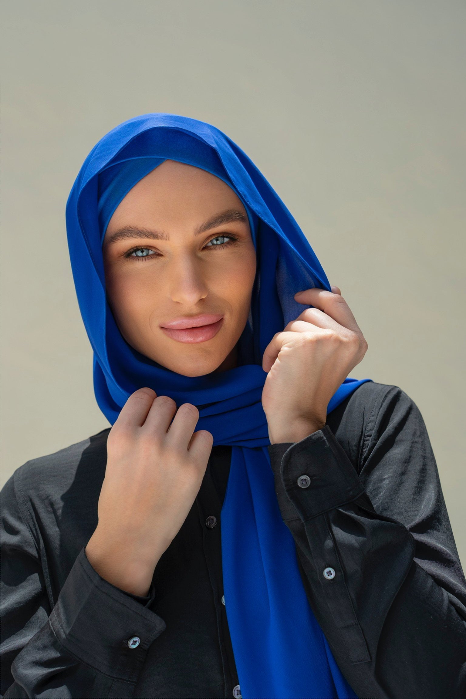 CONFIDENT CROSS INNER  SCARF SET