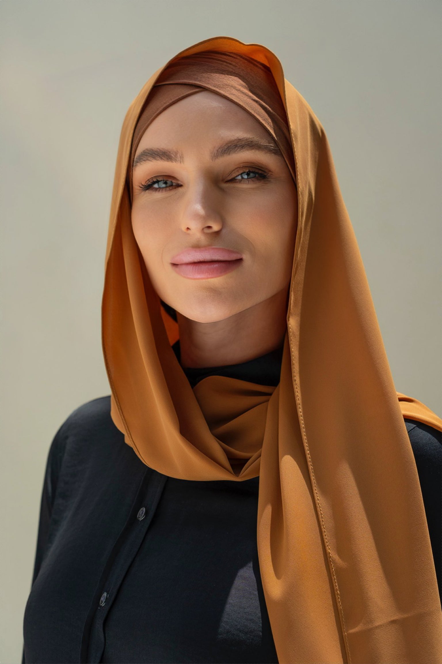 CONFIDENT CROSS INNER  SCARF SET